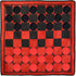 3 in 1 Giant Checkers Game Set with 24 Checkers, Reversible Rug, Indoor & Outdoor Activity for Kids or Adults
