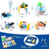 6 Set 4-8 8-12 5 6 7 8 9 10 12 STEM Robotics Kit Science Experiments Project Activities Toys for Kids Engineering