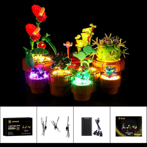 LIGHTAILING LED Light for Lego 10329 Tiny-Plants, Lighting Kit Compatible with Building Blocks Model