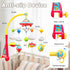 108 BOBXIN Baby Mobile for Crib, Crib Mobile with Projector and Melodies Music, Crib Toys with Remote Control