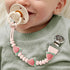 100% Itzy Ritzy Silicone Pacifier Clip Food Grade Silicone Pacifier Strap with Clip Keeps Pacifiers, Teethers & Small