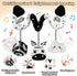 Hanging Rattle Toys for Crib Mobile - Car Seat Toys for Babies 0-6 Months, Black and White High Contrast Baby Toys