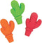 Fun Express Fiesta Cactus Erasers, Stationery Set of 24 Pieces