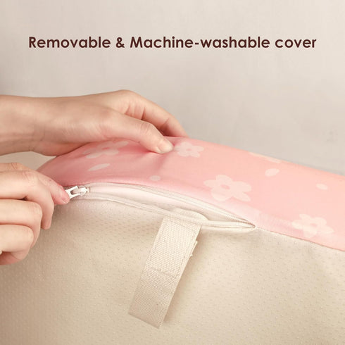 Tiny Marvels Baby Changing Pad with Cover, Waterproof Diaper Changing Pad with Non-Slip Base, Soft Contoured Changing