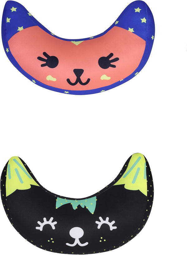 Kids Travel Neck Pillow, Car Seat Belt Cover Comfort Seat Belt Shoulder Pad for Car Seat Pushchair Airplane Travel