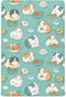 Pigsaly Crib Sheets Kawaii Guinea Pigs Baby Sheet for Standard Crib Mattress Boys