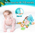 0-6-12-18 Koty Car Seat Toy - Kick and Play Activity Center with Mirror,Teether and Crinkle, Fun Travel Baby Toy
