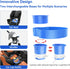 1 PACK) Kids Car Seat Cup Holder Snack Tray - Toddler Travel Essentials for Mess-Free Snacking on Road Trips, Travel