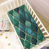 Haskirky 27 39 inches Green Gold Scales Baby Crib Sheets for Boys Girls Soft Breathable Elasticity Fitted Unisex Crib