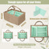 MOMINSIDE Diaper Caddy Organizer, Baby Diaper Caddy Organizer with Handle Baby Basket Nursery Storage, Portable