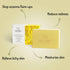 Generic 4oz CellRen Eczema Soap Bar. Natural Relief for Eczema. Safe For Adults, Kids, and Babies. Extra Skin-Calming
