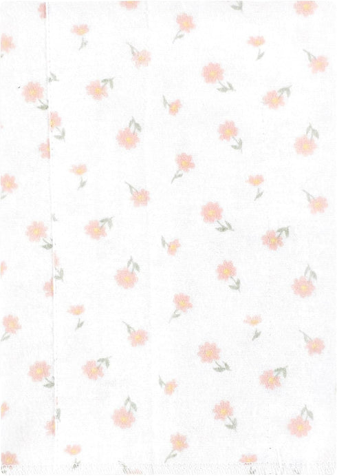 Hudson Baby Unisex Baby Cotton Flannel Burp Cloths, Hummingbird Garden, 7 Pack, One Size
