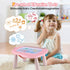 1-2 1 2 3 Smasiagon Magnetic Drawing Board for Kids, Toddler Toys for Year Old Girl, Portable Doodle Board Pad Learning