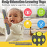 KALUYA 6 Baby Remote Toy, Toddlers TV Remote Control Toy Kids Realistic Play Remote Early Educational Baby Musical Toys
