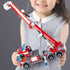 QLT QIAOLETONG City Fire Station Building Kit, 774 Pcs Set Including Fire Station, Fire Truck, Helicopter, Fire