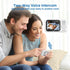 TakTark Baby Monitor with 3.2'' Color LCD Screen, 2 Way Audio, Night Vision, and Room Temperature Display