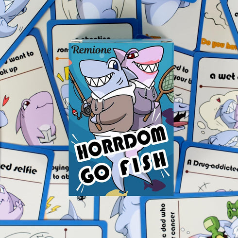 Remione 2+ 104 10+ 26 Horrible Go Fish Game for Grown Up - Horrdom Go Fish, Players, Cards, Minutes, Pairs, Card Games