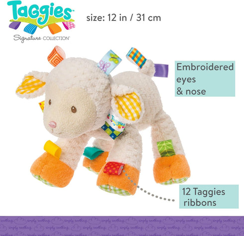 Mary Meyer Taggies Sherbet Lamb Toy