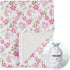 CREVENT 30''X40'' Cute Cozy Fluffy Warm Baby Blanket for Infants Toddlers, Baby Shower Gift - Wildflower