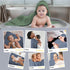 6 Pack 100% Soft Hooded Baby Towels for Newborn Babies Cotton Muslin Baby Bath Towel with Hood, Absorbent Baby Bath