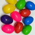 Higoala 24 Pack 2.5" Fillable Plastic Easter Eggs Hunt Party Supply - Assorted Color Plastic Eggs