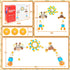 Baby Activity Stroller Arch Toys,Car Seat Toys for Adjustable Bouncer Arch Crib Bassinet Hanging Toys Mobile Clip on