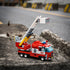 Set (646 Block Builder Fire Truck Building Block Pieces). Fire Rescue Truck Includes Five Different attachments and a