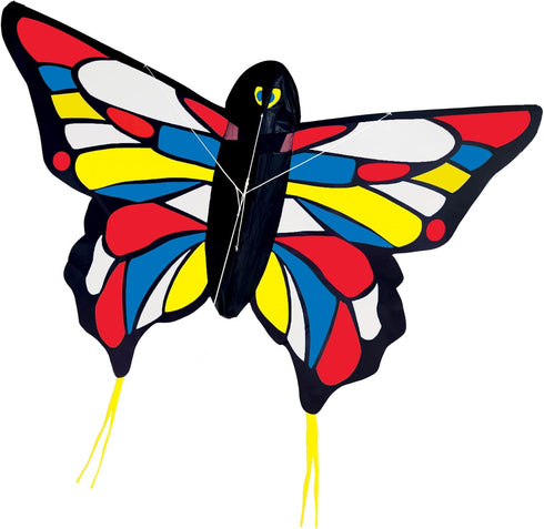 Melissa & Doug Beautiful Butterfly Kite | Single Line Shaped Kite (50-Inch Wingspan)