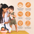 Serenity Kids 6+ Months USDA Organic Veggie Puree Baby Food Pouches | Sweet Potato & Spinach | 3.5 Ounce BPA-Free Pouch