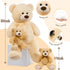 MorisMos Giant Teddy Bears with Babies, Large Mommy Bear with 2 Babies Stuffed Animals, 36 Inch