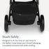 V2 V3 UPPAbaby Basket Cover for Vista and Vista Strollers - Protects and Conceals Belongings - Easy Attachment