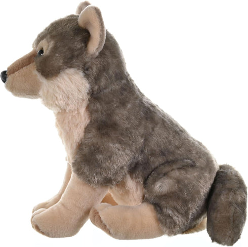 Wild Republic 12 Inches Wolf Plush - Stuffed Animal Toy for Kids