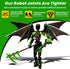 MIGESS T13 Set,Dummy 13,Articulated 13 13,t13 (Assembly Completed) Action Figure Robot with Demon Wings, Titan