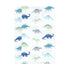 Hudson Baby Unisex Cotton Flannel Burp Cloths, Soft Teal Dino, One Size