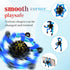 Hdnpea Kids,4PCS Easter Basket Stuffers for Transformable Fidget Spinners for Kids and Adults, Stress Relief Sensory