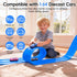 SENVIA 15 3+, 1/64th Flexible Ft Race Track for Kids Age Rolls Up Portable Car Track Compatible with Diecast Cars, Long
