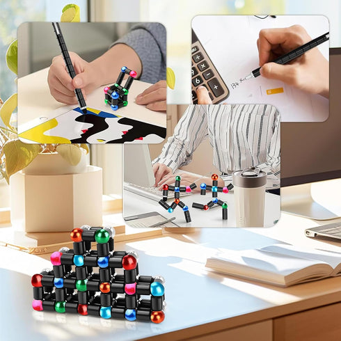 decorrays Easter Basket Stuffers for Teens Magnetic Fidget Pen, Decompression Magnetic Toy Pen,Funny Easter Egg Fillers