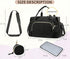 QualfsTerric Mommy Nappy Diaper Bag Multifunctional Large Capacity Tote with Pacifier Case Waterproof Baby Changing
