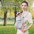 40lbs(Light CUBY Newborn Baby Carrier with Head Support and Sunshield, Breathable & Adjustable Newborn Toddler Front