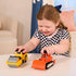 DRIVEN by Battat Micro 1:24 Scale Steam Roller, Realistic Construction Truck Toy with Lights & Sounds for Kids 3+