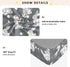 KICPOAY 52x28 Bunny Bow Flower Easter Toddler Bed Crib Sheets Baby Crib Sheets Cover for Soft Mini Crib Mattress