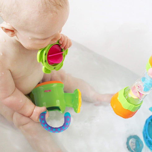 Nuby Fun Watering Can Bath Toy for Kids
