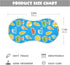 decor gift Summer 4 Pack 22x11in Cotton Burp Cloths Baby Soft and Absorbent? Watermelon Palm Waves Baby Rags for Babies