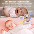 BEREST Rechargeable Baby Sleep Soother Bear, Nursery Decor Night Light Projector, Mom's Heartbeat Cry Sensor Lullabies