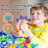 114pcs 2-4, 3-8 Suction Cup Bath Toys for Kids, Travel Essentials for Toddlers, Classroom Fidget Sensory Montessori Toy