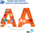 3-5, 3+, SYNARRY Wooden Alphabet Puzzles for Kids Ages ABC Learning for Toddlers Ages Sight Words Letter Puzzles