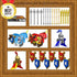 Pack Set Weapon for Minifigures Knight Weapons Accessories Kit Include Armor Helmet Cloaks Shield Barding Horses