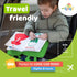 deMoca Busy Book for Toddlers 1-3, Quiet Book Montessori Toy with 9 Activities, Learning Felt Toy for Boys & Girls