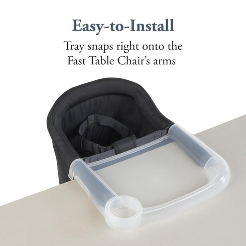Inglesina Fast Dining Tray Plus - Compatible with Inglesina Fast Table Chair - Durable & Easy to Clean - Quick, Simple