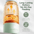 17 oz, 95F 131F, Portable Bottle Warmer for Travel, Temp Control to Rechargeable On The Go, Ideal for Travel, Outdoors